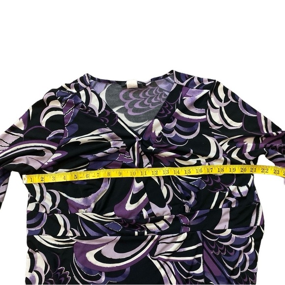 Only Nine Women’s Dressy Casual Blouse Plus Size 1X - Picture 9 of 10